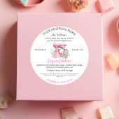 Roze Bloemen Stand Mixer Bakkerij Cadeaubon