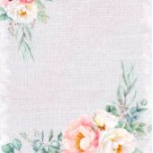 Elegant roze volken Eucalyptus Weddenschap Shower  Kaart