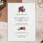 Paarse Bloemen Dank u kaarten