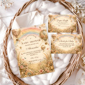 Elegante Regenboog Boho LuierRaffle Informatiekaartje