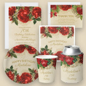 Elegant Red Roses op uitnodiging van Champagne Bir