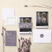 Minimalistisch donkerbruin paarse waterverf tafeln acryl bord (Personaliseer de collectie van deze zelfstandige maker.)