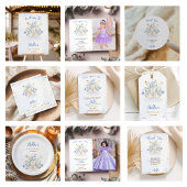 Five birthday party a Princess Castle Photo  Kaart