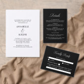 Elegant Script Formeel Wit Huwelijksprogramma Handwaaier (Personaliseer de collectie van deze zelfstandige maker.)