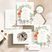 elegante zomertuin bloem , behalve datum briefkaart