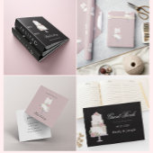 Elegante Taart van het Drie Laag Huwelijk Satijnen Lint