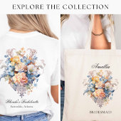 Elegant  boeket bruidsmeisje voorstel