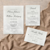 Elegante vintage olieverfschildering bruiloft menu (Personaliseer de collectie van deze zelfstandige maker.)