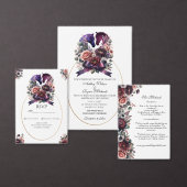 Elegant Waterverf Equestrian Wedding Acryl Bord (Personaliseer de collectie van deze zelfstandige maker.)