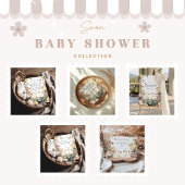 Elegante Waterverf Zwanen Baby shower Kaart