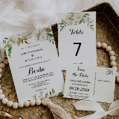 Elegante winter witte pioen dank u briefkaart