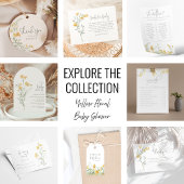 Yellow Floral | Would She Rather Baby Shower Game
