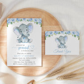 Elephant, kleine olifant, eerste verjaardag bedankzakje