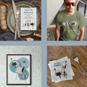 Emus Vogelliefhebbers geïllustreerd Ronde Button 5,7 Cm