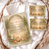 Enchanted Forest Baby Animals Baby Shower Servet