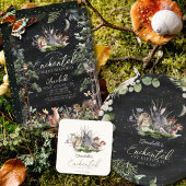 Betoverde bos bosdieren verjaardag bedankdoosjes