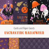 Schattigee Halloween Bat en Pompoen Decoupage Tissuepapier