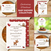 Cute Woodland Animals Baby shower Bedankdoosjes