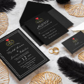 Entwond Rings Engagement Party Kaart