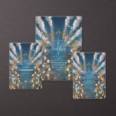 Rood Poppy Script Bruiloft Cocktail servetten (Personaliseer de collectie van deze zelfstandige maker.)