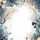 etherisch gevoelig Waterverf sereen gebladerte Kaart