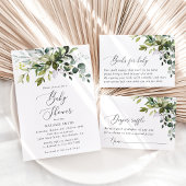 Greenery, Eucalyptus Leaves, Boho, Momosa Bar Acryl Bord