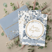 Eucalyptus Gold Glitter Code 01 - RSVP 3 Informatiekaartje (Personaliseer deze collectie van deze onafhankelijke maker. Test)