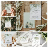 Eucalyptus Botanische Waterverf Gouden Bloemenboek Informatiekaartje