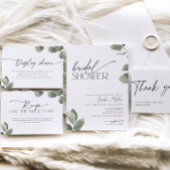 Eucalyptus Recept voor de aanstaande bruid verzoek Informatiekaartje