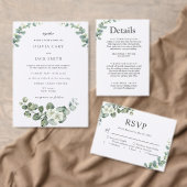 Eucalyptus waterverf rustiek groen bruiloft bedankdoosjes (Personaliseer de collectie van deze zelfstandige maker.)