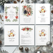 Evergreen Winter Wonderland Pine en Spruce RSVP Kaartje