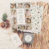 Pine & Script Calligrafie Eenvoudig Elegant Adres Zelfinktende Stempel