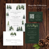 Evergreen Mountain Glen White Green Black Wijn Etiket