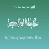 Eeuwiggroene slee Kerstmis kous Gloed Grote Kerstsok