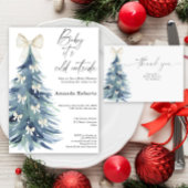 Watercolor Kerstboom Boog Onze eerste Kerstmis Keramisch Ornament