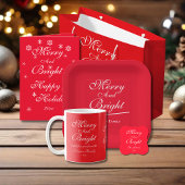 Kerstdroog en heldere, aangepaste naam Cute Red Snijplank