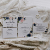 Uitstekende Herfst Floral Dank u kaart