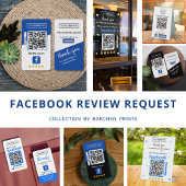 Facebook Business Review met QR Code Visitekaartje