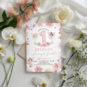 Fairy First Birthday Time Capsule Card Kaart