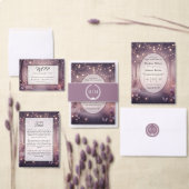 Fairy Lights in Woodland Glow Wedding Informatiekaartje (Personaliseer de collectie van deze zelfstandige maker.)