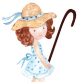 Bo Peep Nursery Rhyme 🍼 Word Cloud Naam Collage Papieren Bekers