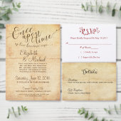 Gelukkig ooit na de uitnodiging van de bruiloft (Personaliseer de collectie van deze zelfstandige maker.)