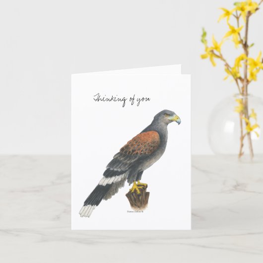 Collection Falcon  Note Card Kaart (Gele Bloem)
