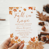 Herfst Baby shower Luier Raffle Ticket Informatiekaartje