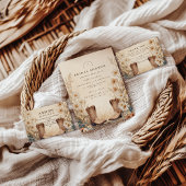 Fall Country Floral Bridal Shower Kaart