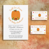 Herfst in Love Baby shower Servet