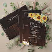 Zonnebloem Pompoen Bourgogne Wedding Menu Kaart (Personaliseer deze collectie van deze onafhankelijke maker. Test)