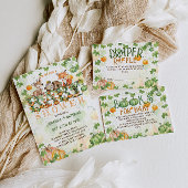 Rustisch Herfst Pumpkin-Baby shower Kaart