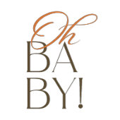 Herfst Thema Baby shower Vierkante Sticker