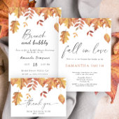 Vallende bladeren - bruidsgunsten neem er een poster